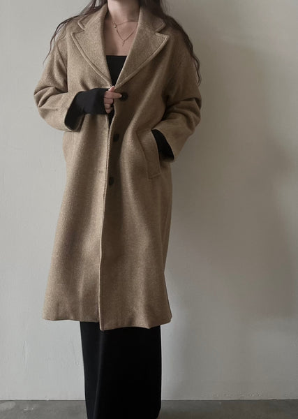 Extra long 2025 wool coat