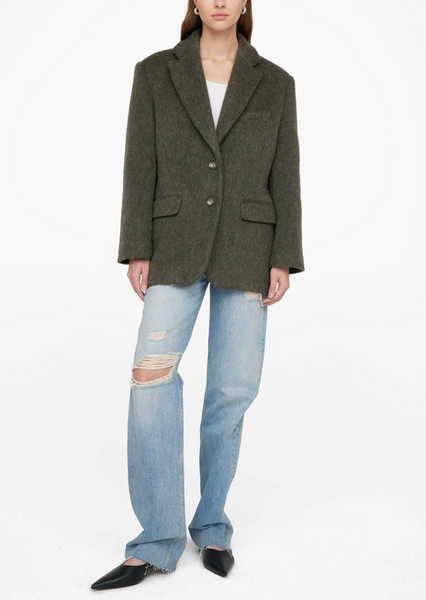 Anine bing green blazer deals