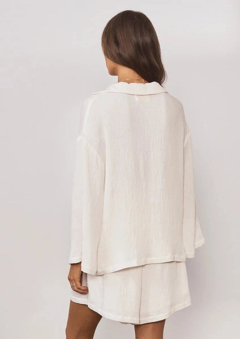 The Una Blouse - Pearl - house of lolo