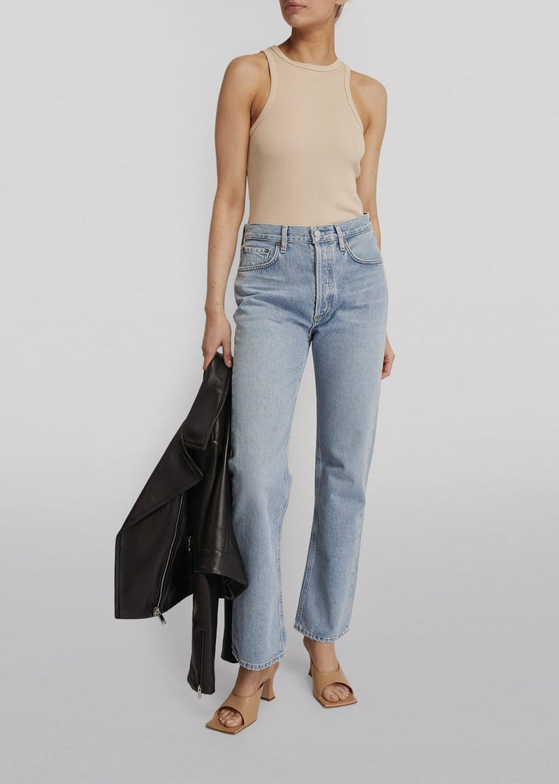 Rib Tank (Organic Cotton) - Latte