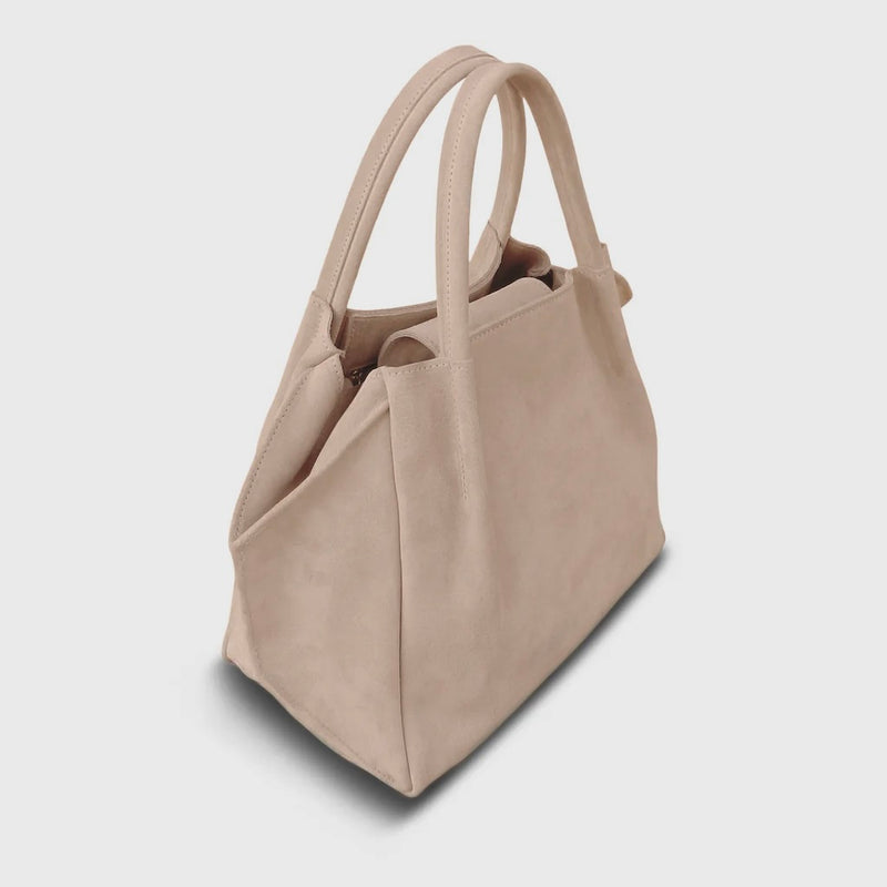 Zoe Tote - Macadamia Suede