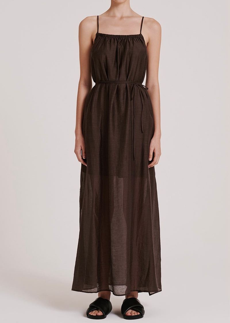 Ziki Maxi Dress - Bark - house of lolo