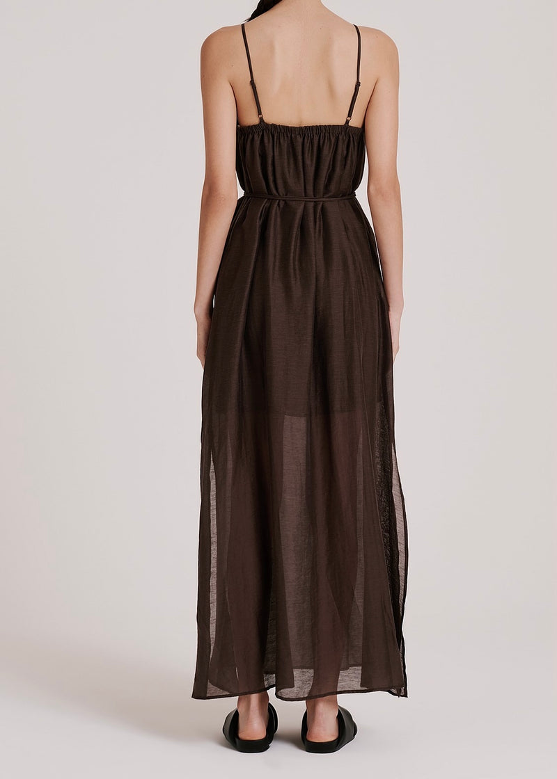 Ziki Maxi Dress - Bark - house of lolo