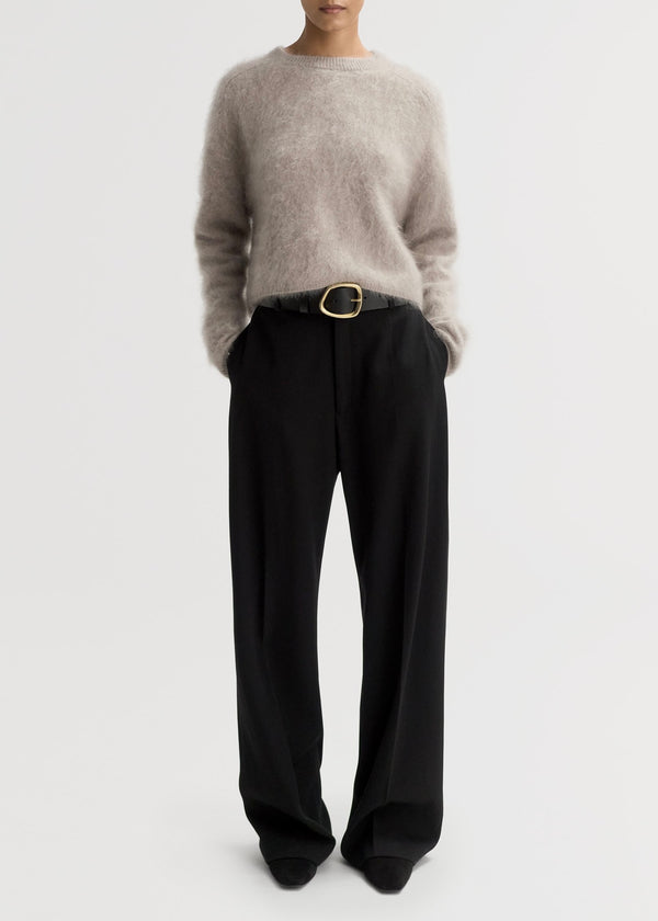 Brushed Crewneck - Greige - house of lolo