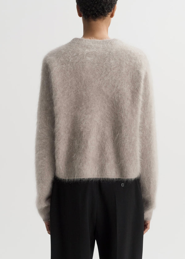 Brushed Crewneck - Greige - house of lolo
