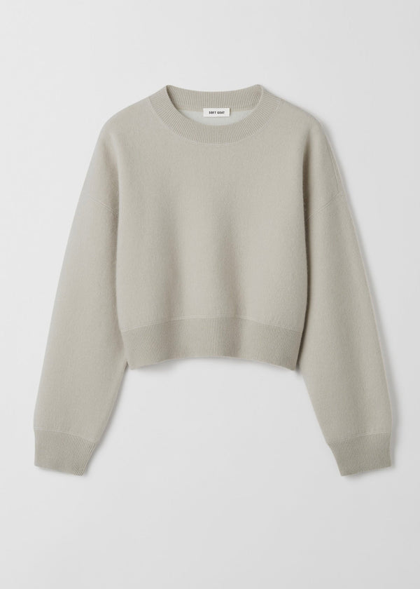 Double Faced Crewneck - Chalk - house of lolo