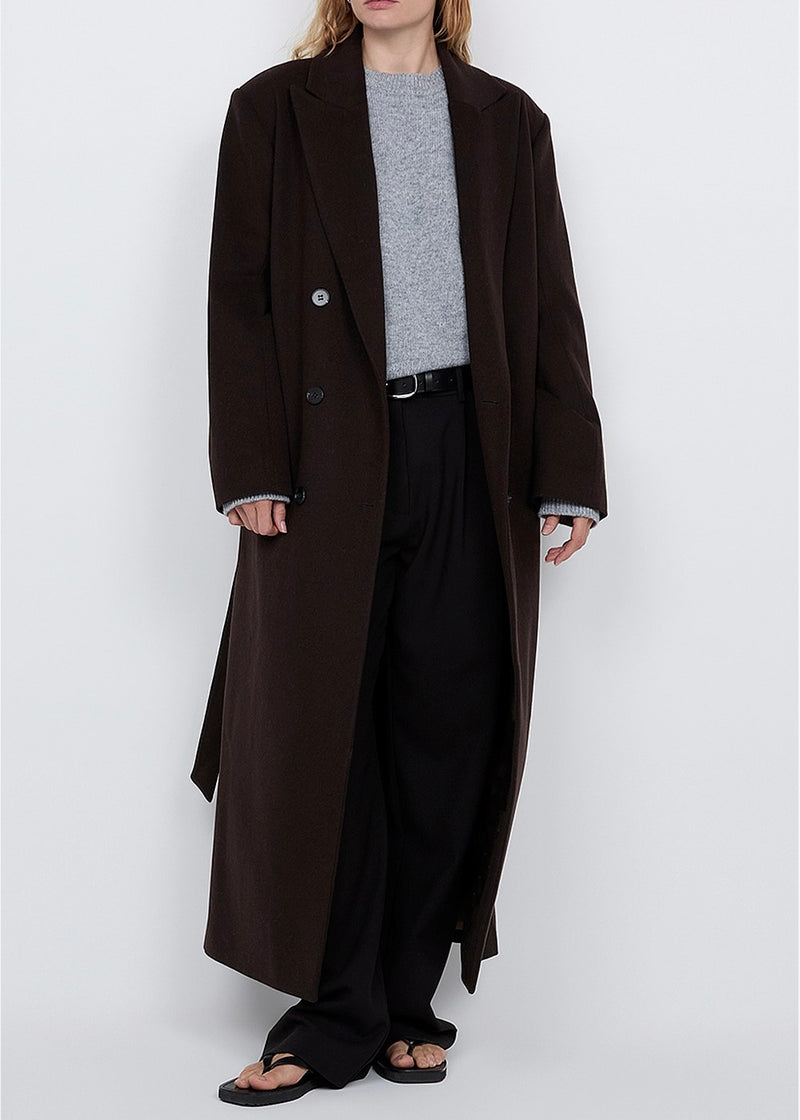 Celyn Coat - Dark Chocolate