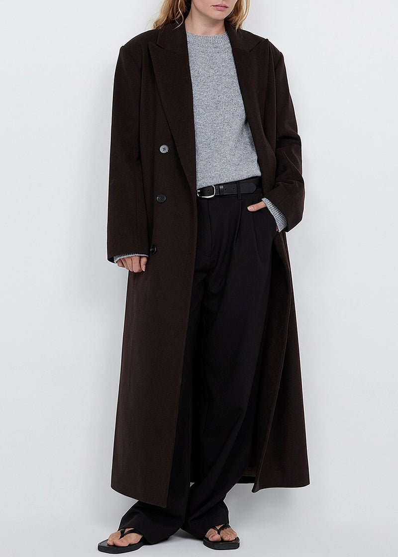 Celyn Coat - Dark Chocolate