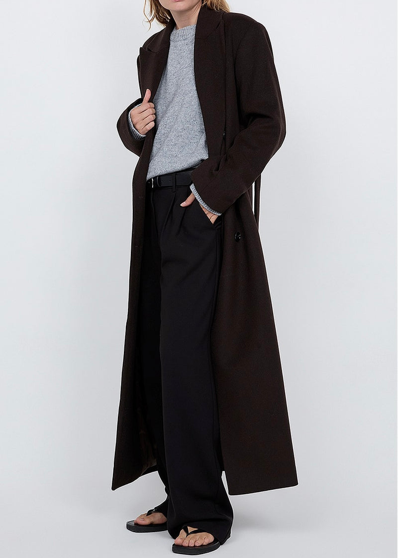 Celyn Coat - Dark Chocolate