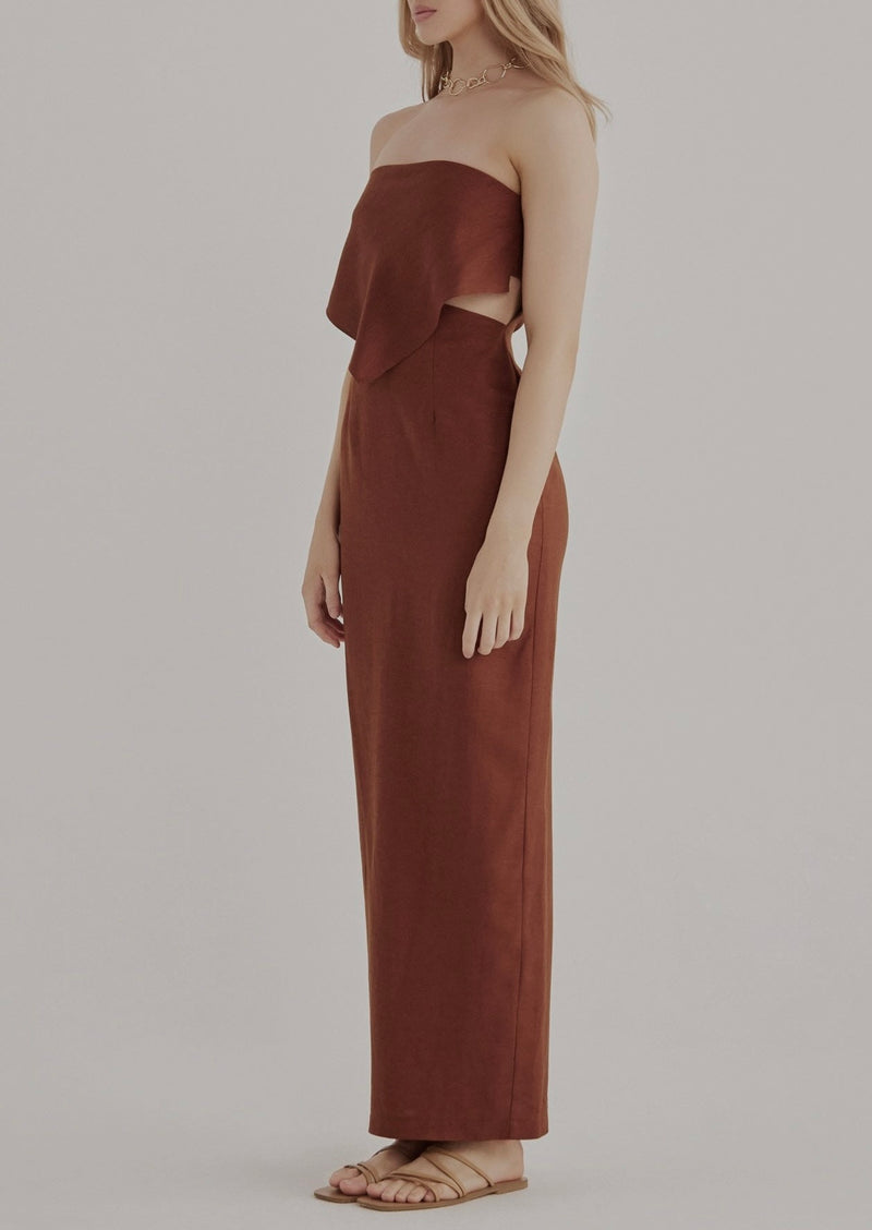 Roam Bandana Maxi - Chocolate - house of lolo Roam Bandana Maxi - Chocolate - house of lolo