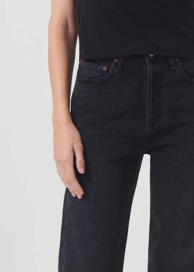 90's Crop Pant (Organic Cotton) - Tar