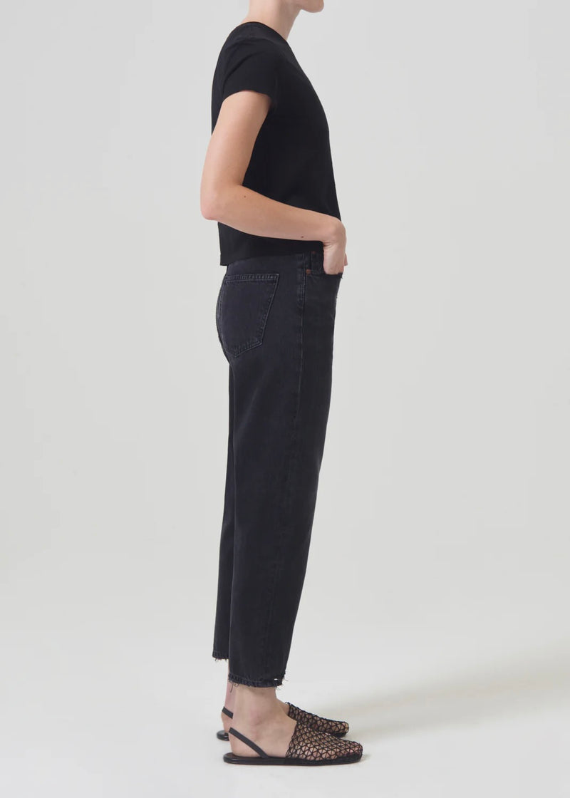 90's Crop Pant (Organic Cotton) - Tar