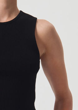 Nova Tank (Organic Cotton) - Black - house of lolo