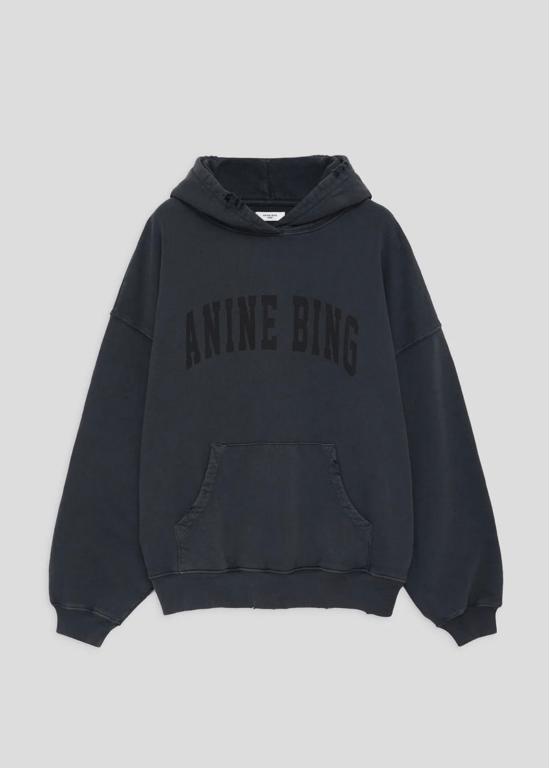 Harvey Sweatshirt - Dark Washed Black