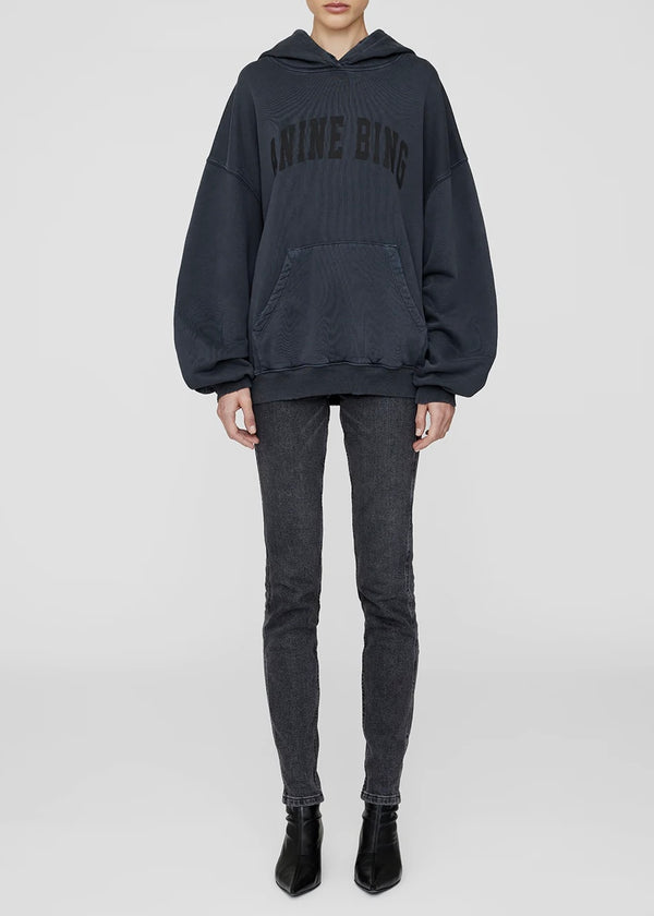 Harvey Sweatshirt - Dark Washed Black