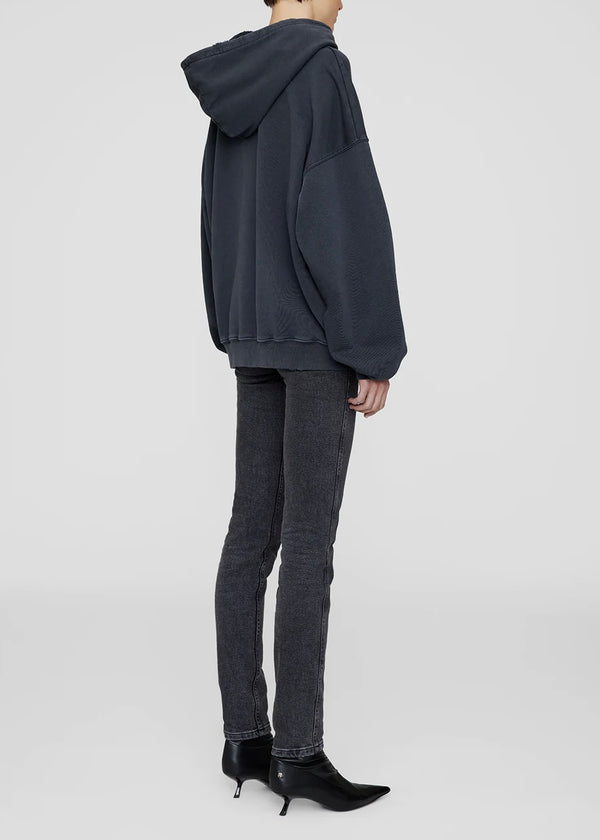 Harvey Sweatshirt - Dark Washed Black