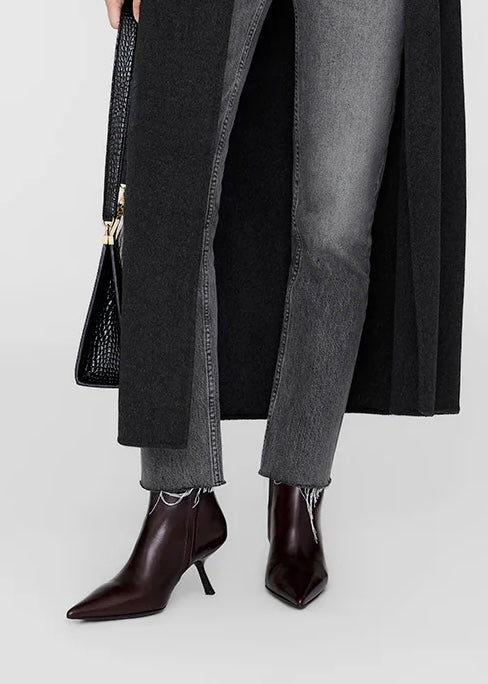 Hilda High Heel Boots - Bordeaux