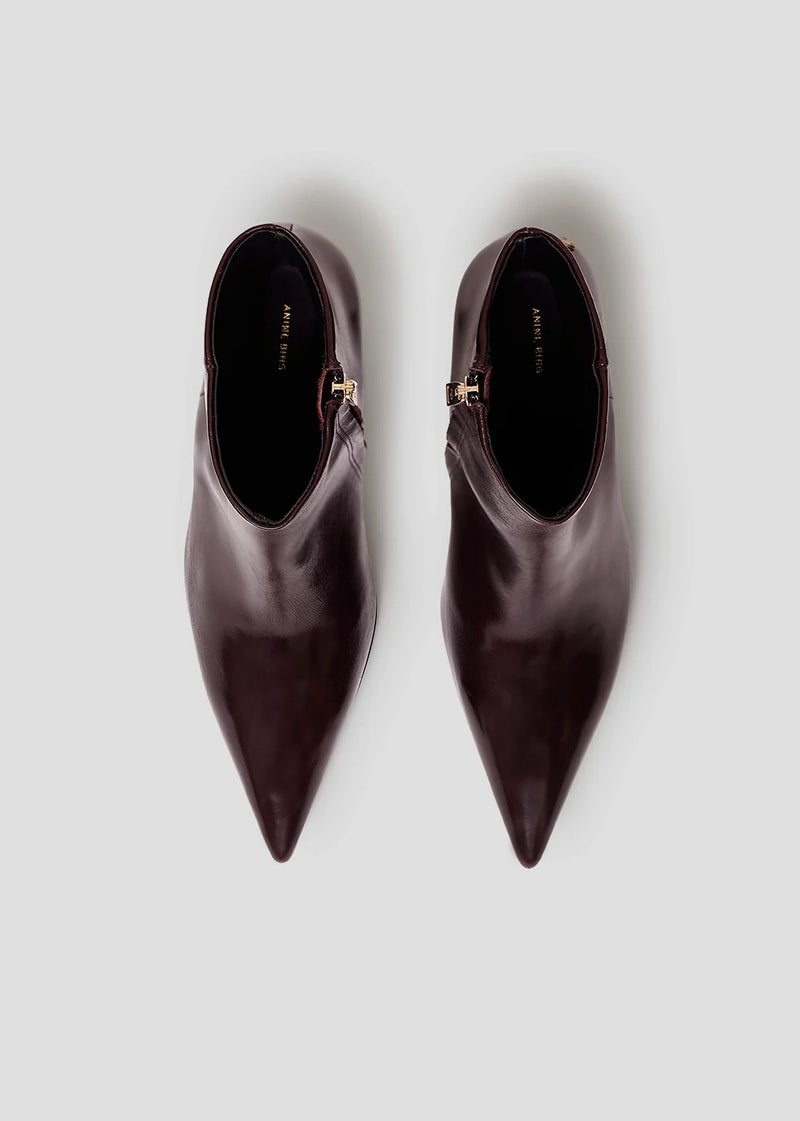 Hilda High Heel Boots - Bordeaux