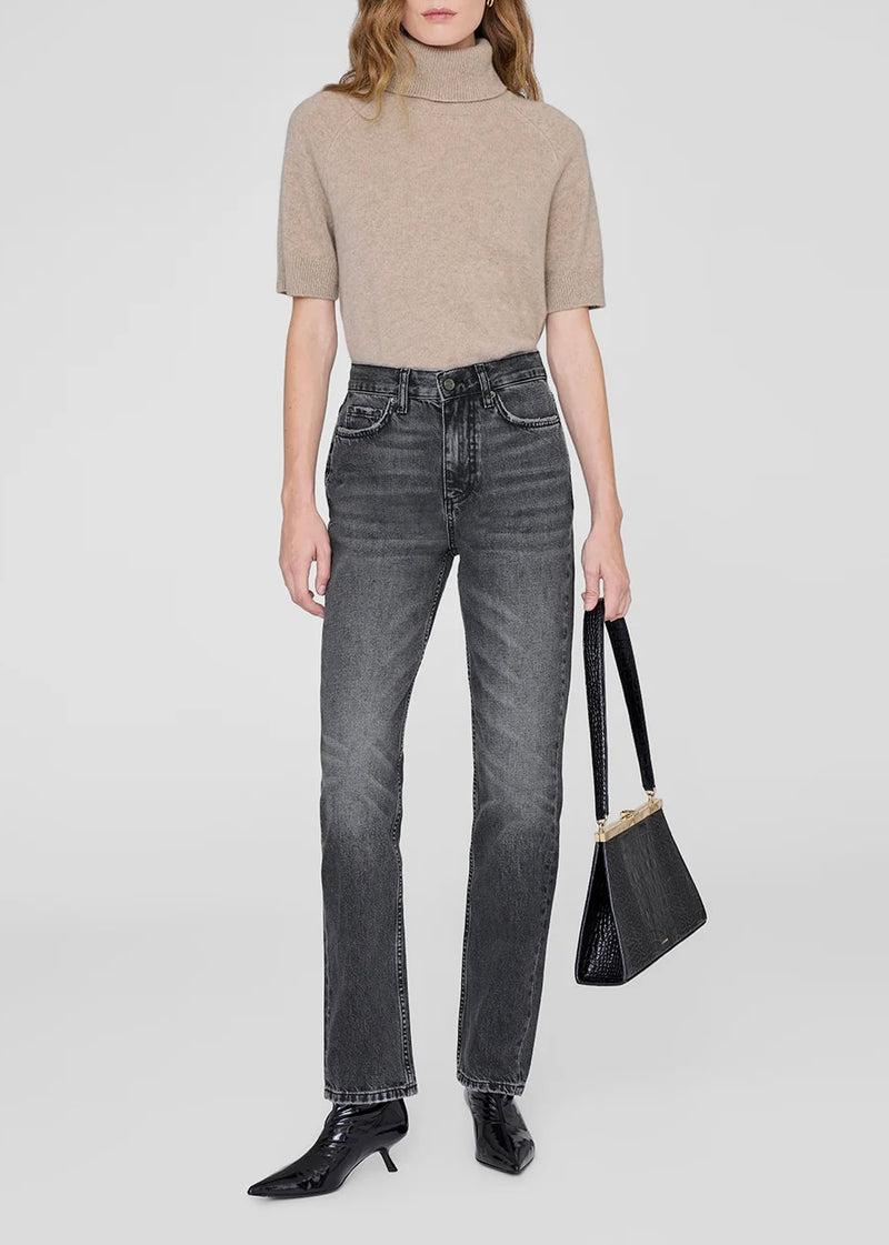 Jackson Turtleneck Sweater - Stone Melange