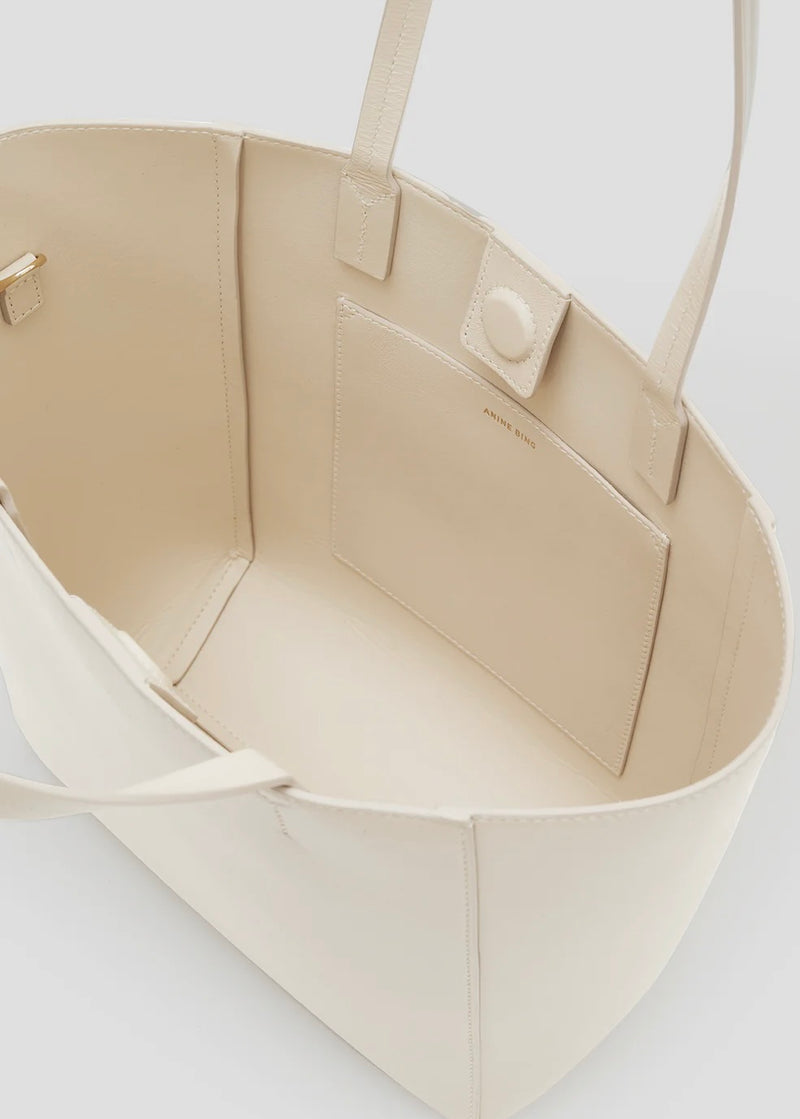 Small Elly Tote - Bone - house of lolo