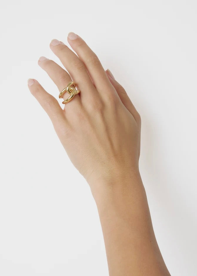 The Agnes Ring - Gold - house of lolo
