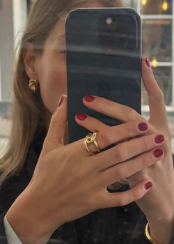 The Agnes Ring - Gold - house of lolo