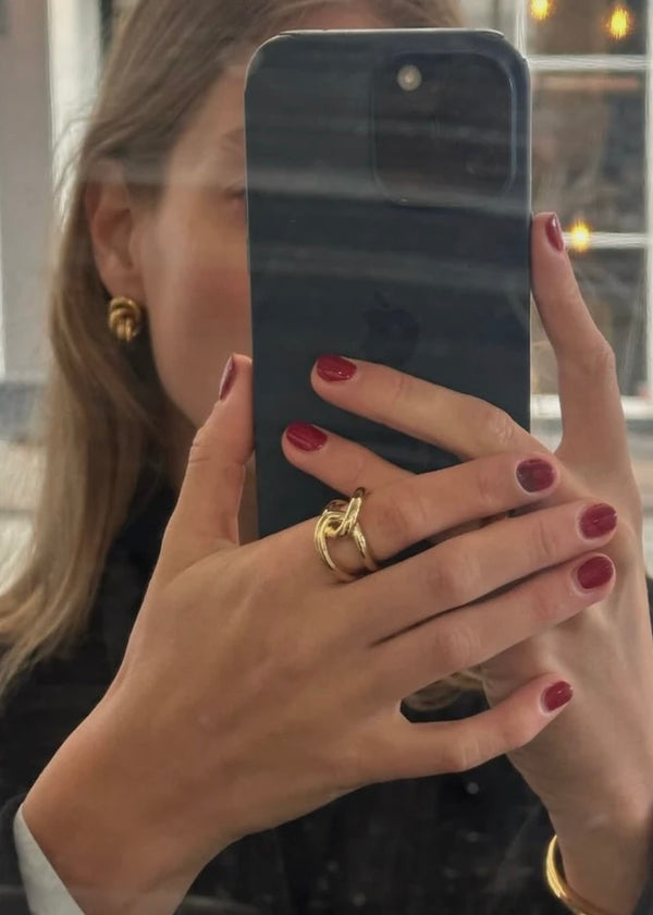 The Agnes Ring - Gold - house of lolo