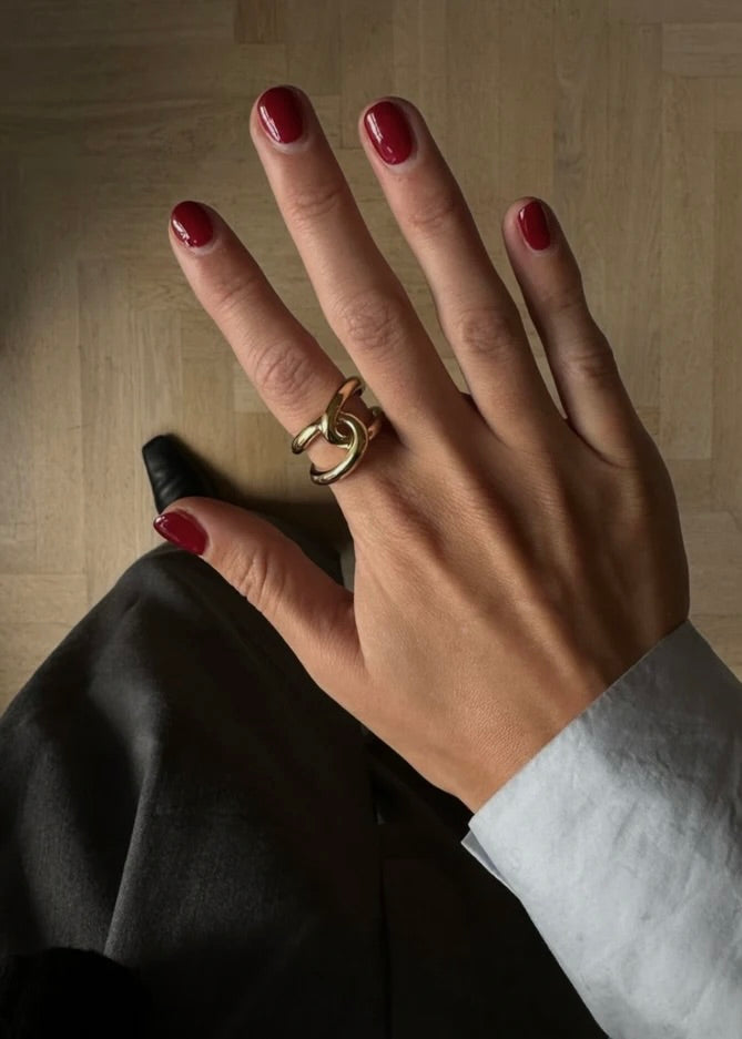 The Agnes Ring - Gold - house of lolo