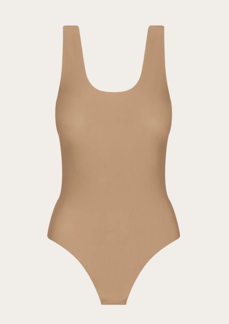 Butter Tank Bodysuit - Toffee - house of lolo