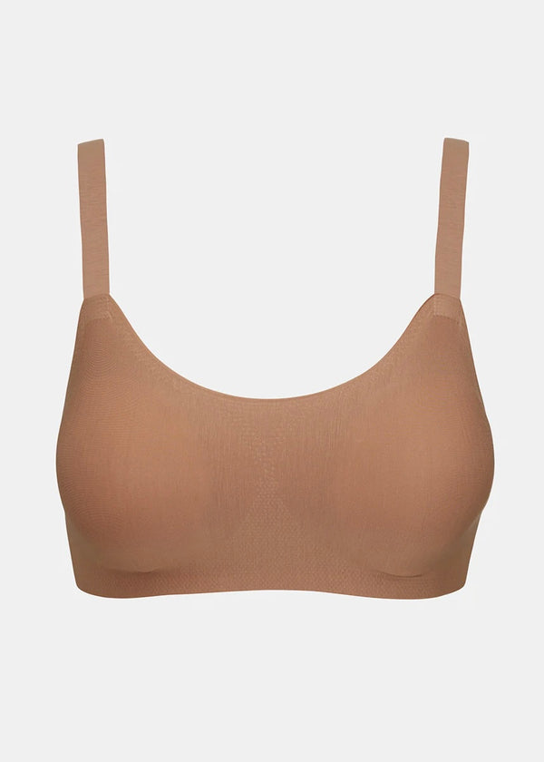 Butter SS Bralette - Toffee