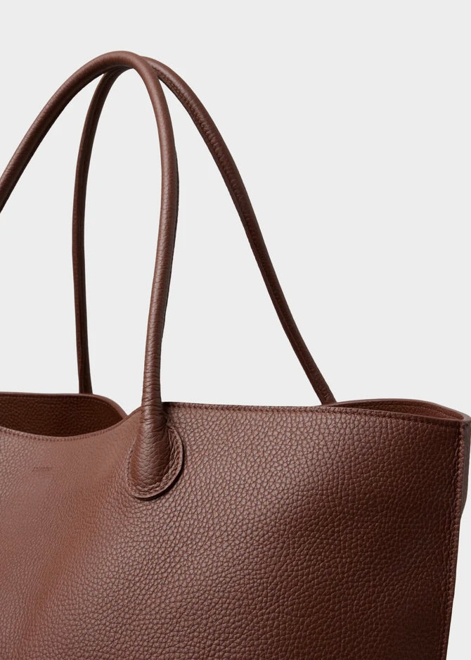 The Eva Weekend Tote - Chestnut Brown
