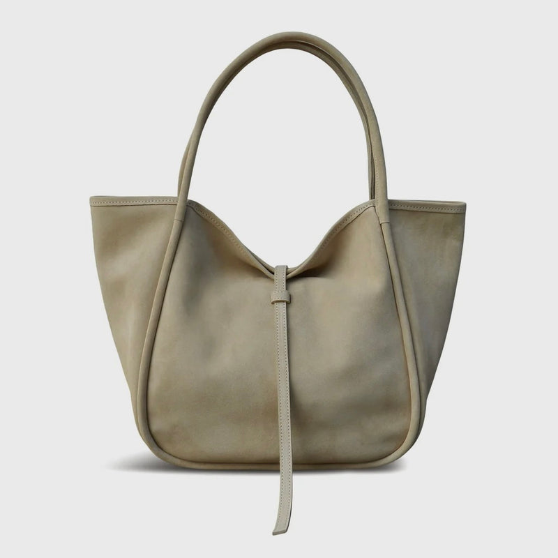 Ellis Tote - Macadamia Suede