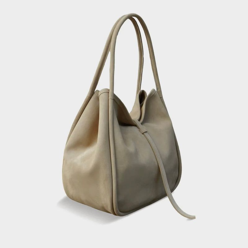 Ellis Tote - Macadamia Suede