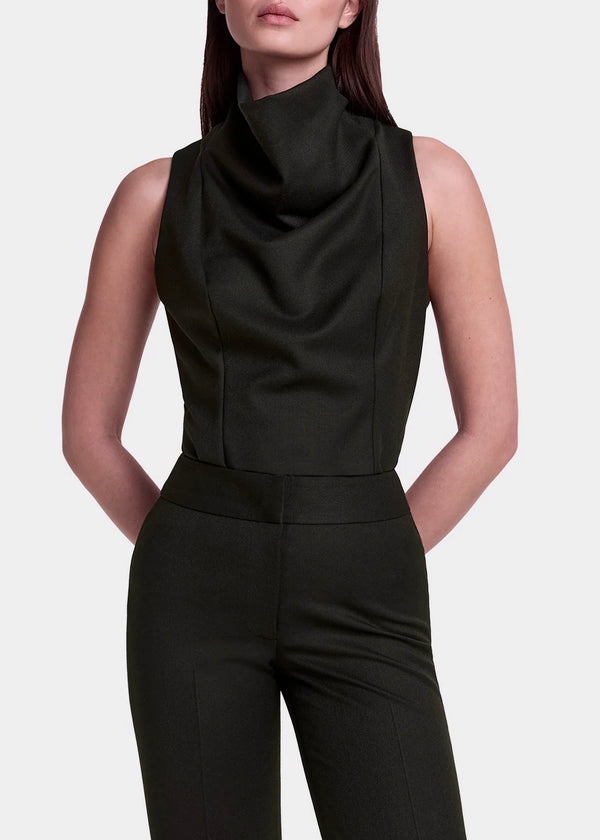 Funnel Neck Shell - Deep Forest