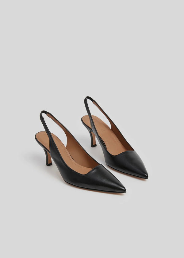 Franchesca Leather - Black