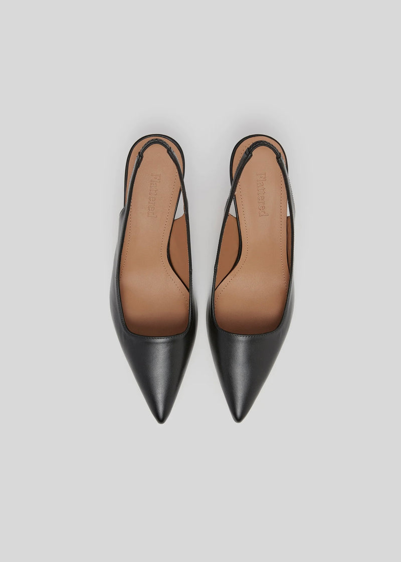Franchesca Leather - Black