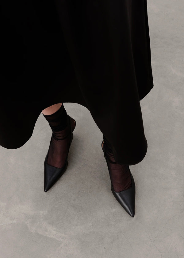 Franchesca Leather - Black