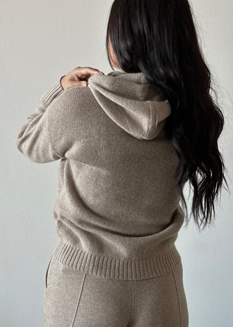 Astrid Hoodie Pullover - Tan