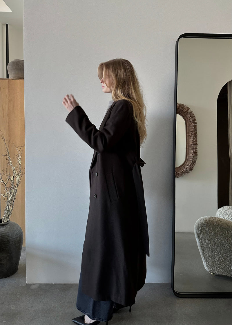 Celyn Coat - Dark Chocolate