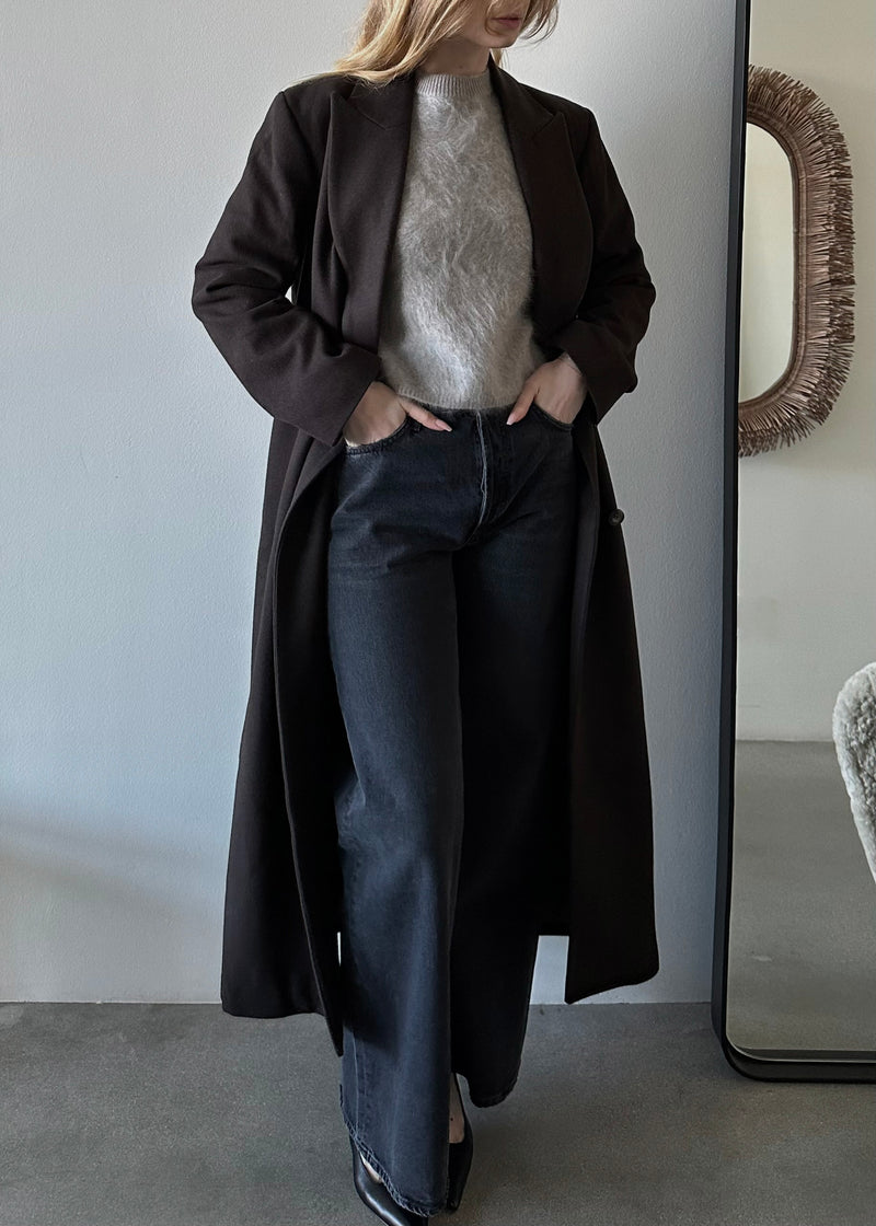 Celyn Coat - Dark Chocolate