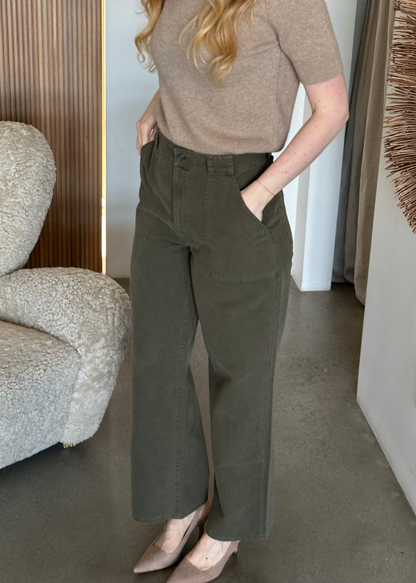 Grayson Pant - Army Green