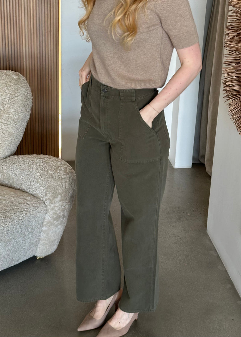 Grayson Pant - Army Green