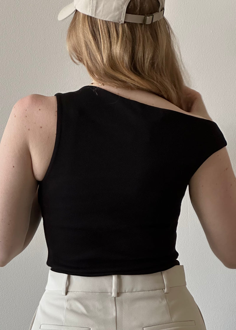 Siera Asym Top - Black