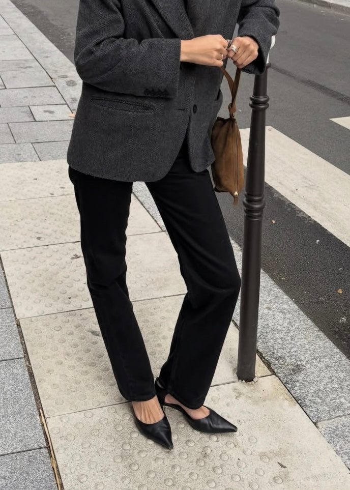 The Charlie Clutch - Maple Brown Suede