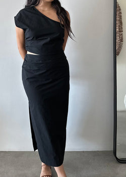 Asha Skirt - Black - house of lolo