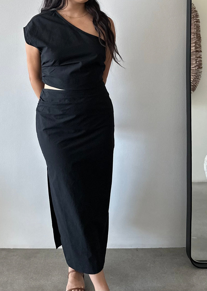 Asha Skirt - Black - house of lolo