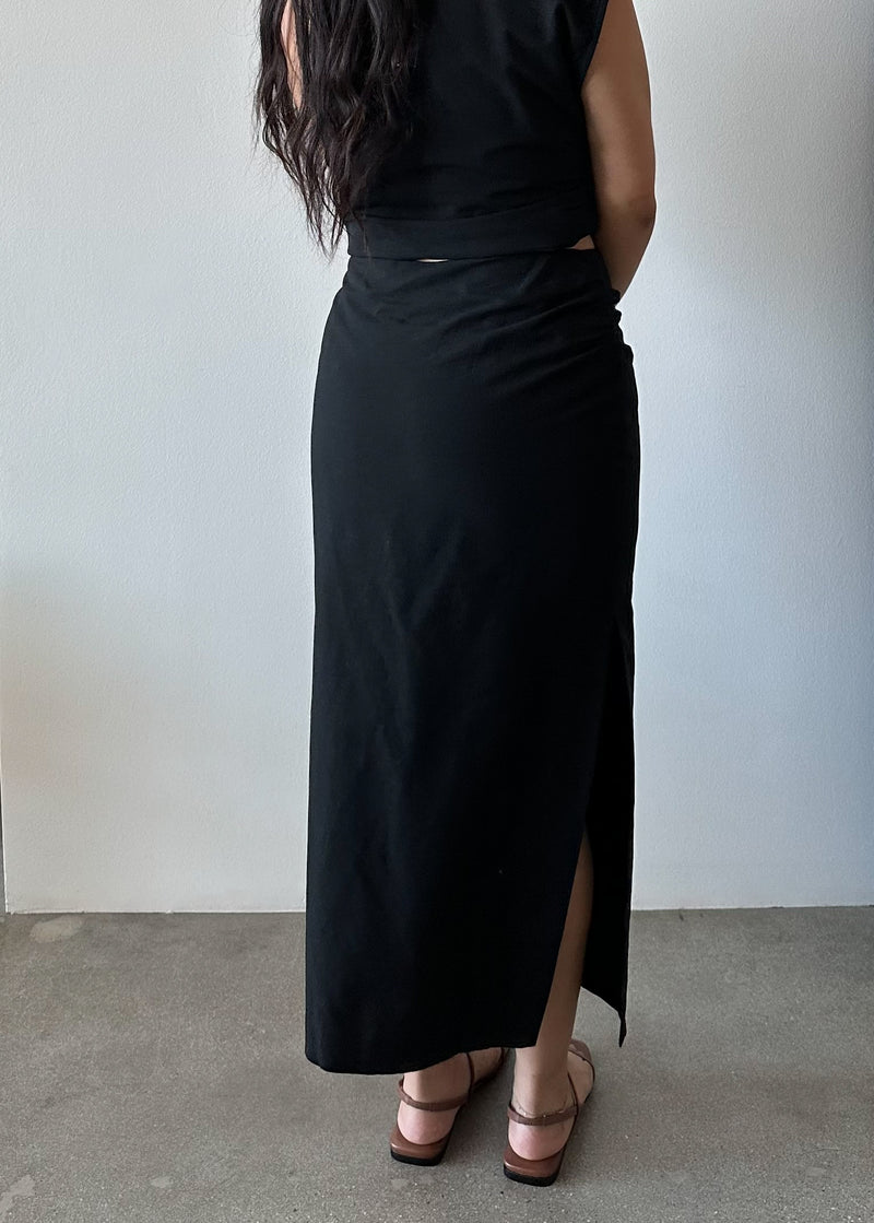 Asha Skirt - Black - house of lolo