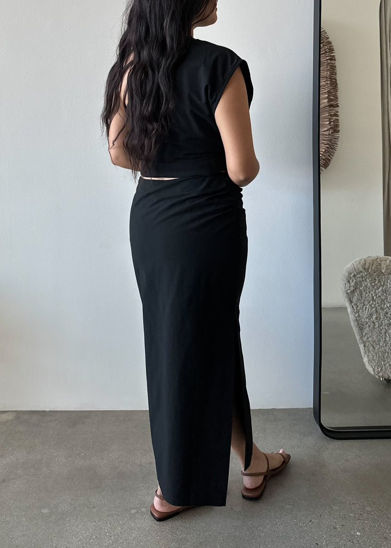 Asha Skirt - Black - house of lolo