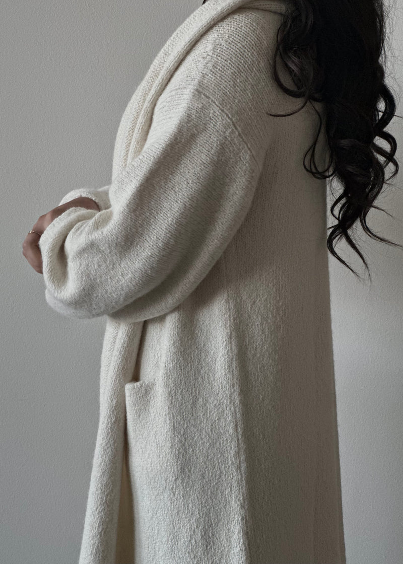 Otono Alpaca Cardigan Coat