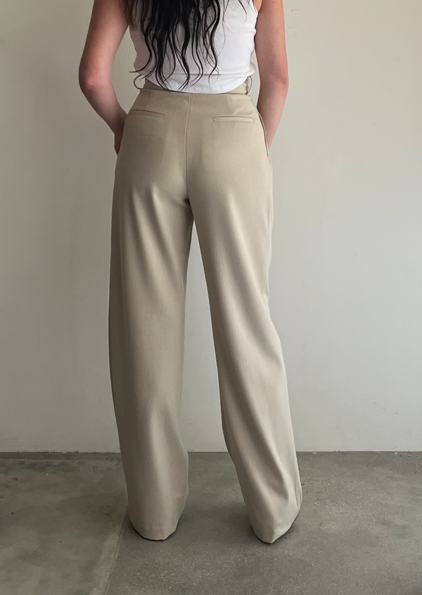 Teddy Trouser, Taupe - house of lolo